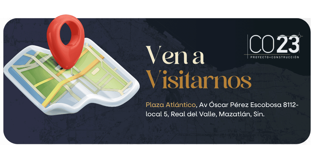 Coordenada23 Arquitectos MAzatlan Desarrolladora Contacto Maps